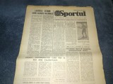 ZIARUL SPORTUL 24 DECEMBRIE 1981