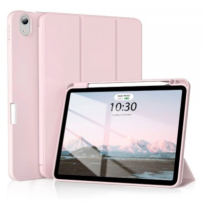 Husa pentru Apple iPad Air (2022) / Air (2020), Techsuit, Flex Trifold, Roz foto