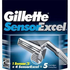 Rezerva aparat de ras Gillette Sensor Excel 5 buc foto