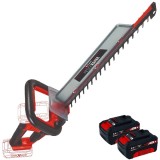 Einhell GE-CH 36/61 Li PXC + Twinpack - Masina de tuns gard viu 67 cm + Set 2 acumulatori Li-Ion 18 V 4 Ah