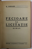 FECIOARE LA LICITATIE , roman de M. TONEGHIN , 1933