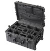 Hard case MAX540H245CAMORGTR cu roti pentru echipamente de studio