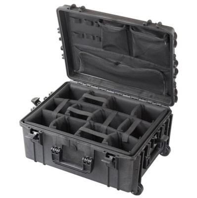 Hard case MAX540H245CAMORGTR cu roti pentru echipamente de studio foto