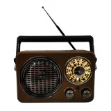 Radio Portabil elSales MD-1173 , Difuzor 8 cm , Bluetooth , USB , MicroSD , Auxiliar , Acumulator Integrat ,