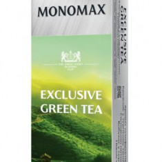 Cutie ceai cu 25 pliculețe Monomax - Exclusive Green Tea: frunze de ceai verde chinezesc 90 g