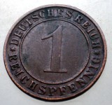 B.299 GERMANIA WEIMAR 1 REICHSPFENNIG 1936 D