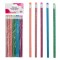 Set Creioane HB, Modele Adolescenți, Multicolor, Glitter, 10 Bucăți