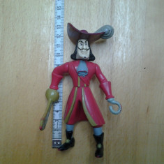 Figurina Capitanul Hook, 13 cm jucarie copii