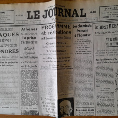 ZIARE VECHI-Le Journal 1940 - al doilea Război mondial.