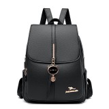 Cumpara ieftin Rucsac dama Adelaide GT2200, Negru, DELIS