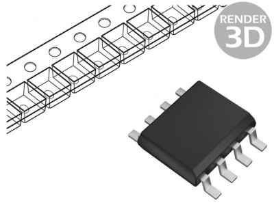 Adaptor PMIC DC/DC 8-60V intrare 1.23-57V ieșire 3A SOP8-EP foto