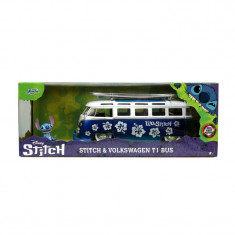 Simba - JADA AUTOBUZ METALIC SI FIGURINA STITCH SCARA 1:24