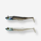 Set Năluci COMBO ANCHO 90 18g spate negru-alb pescuit marin, Caperlan