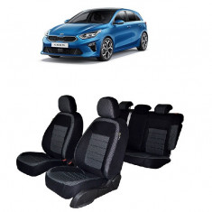 Set huse scaune dedicate Kia Ceed 2012-2018 (Bancheta fractionata)