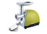 Cumpara ieftin Masina de tocat Heinner MG1500TA-GR, 1600 W, Accesoriu pentru rosii si carnati, Cutit inox, Verde sidefat, RESIGILAT, 1 AN GARANTIE