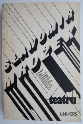 Teatru &amp;ndash; Slawomir Mrozek (coperta putin uzata) foto