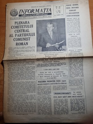 informatia bucurestilor 2 noiembrie 1978- fotbal steaua-podhale nowy targ foto