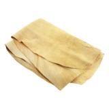Piele naturala caprioara Tatara Super 9,3 dm2 26x37 cm, carpa auto pentru geamuri aburite, curatare praf si murdarie, pentru masina si casa