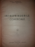 PAUL I. DEMETRESCU - INTREPRINDERILE COMERCIALE {1943}