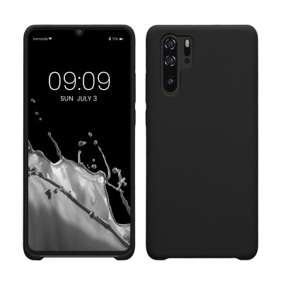 Husa pentru Huawei P30 Pro, Silicon, Negru, 47423.47 foto