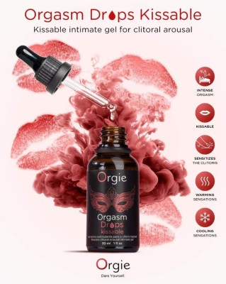 Picaturi stimulatoare Orgasm Drops kissable, 30 ml foto