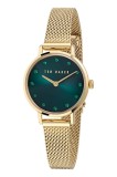 Ted Baker ceas TB CLASSIC CHIC femei, culoarea verde, BKPSTS503
