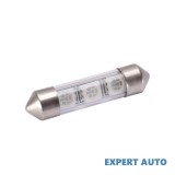 Bec led sofit sticla 39mm 3 smd 5050 12v verde cod: pt61 Alta marca Alt model #7, Array