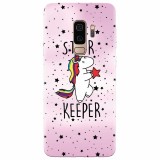 Husa silicon pentru Samsung S9 Plus, Unicorn Star Keeper