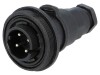 Conector circular 4 pini IP68
