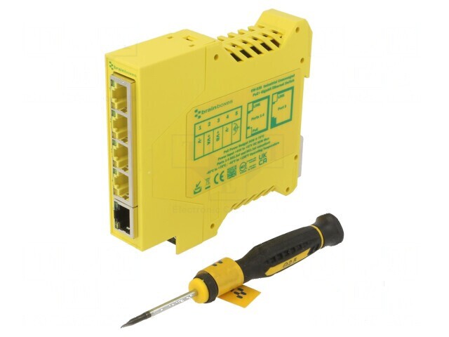 Switch PoE Ethernet neadministrabil - 4 porturi
