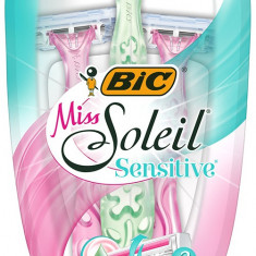 Bic Aparat De Ras Dispozabil Pentru Femei Miss Soleil Sensitive Cu 3 Lame Set 3 Bucati 832182