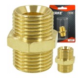 Niplu cu filet exterior, 1/2, alama, Verke