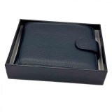 Portofel Barbati Piele Naturala Devine-X2YK, Compartimente Carduri, Maro/Negru, Cadou