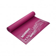 Covoras gimnastica Slimfit, DHS, 173x58x0.4cm, bordo, suprafata anti-alunecare, rezistent la umezeala