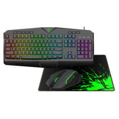 Kit gaming 3 in 1 T-Dagger, tastatura + mouse + mousepad