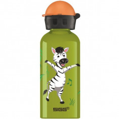 Bidon din aluminiu Sigg Dancing Zebra 0.4L