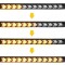 Banda led DRL - Semnalizare Dinamica Secventiala Pentru Far Flexibila - 12 module - 32 cm
