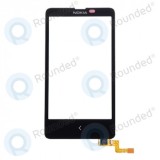 Nokia X Display digitizer, touchpanel negru