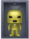 Pop Deluxe Marvel Hall Of Armor Iron Man Model 1 Golden Armor Mettalic