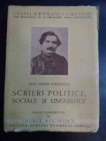 Scrieri Politice Sociale Si Linguistice - Ioan Eliade-radulescu ,544603