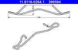 ATE 11.8116-0264.1 Arc, etrier frana