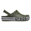 Saboti Crocs Bayaband Clog Verde Army Green Unisex | Croslite, Casual, Plaja, Accesorii Jibbitz
