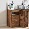 Gossi dulap cu sertare, lemn vechi, 40x50x76 cm, lemn compozit