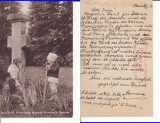 Casa Regala -Printul Nicolae, Printesa Marioara langa troita - rara