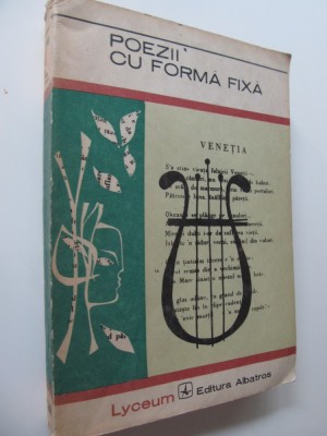 Poezii cu forma fixa - ingrijit de Gh. Cardas foto