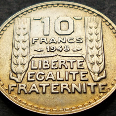 Moneda istorica 10 FRANCI / FRANCS - FRANTA, anul 1948 *cod 5337 = excelenta