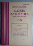 Gazeta matematica nr 7-8 din 1987