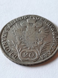 AUSTRIA 20 KREUZER 1806 A, Europa, Argint