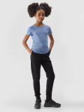 Pantaloni jogger de trening pentru fete - negri, 4F Sportswear