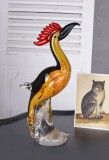 Pasarea paradisului-figurina din sticla Murano LUP134